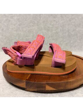 REEF Toddler Girls Sandals Size 5/6 Little Ahi Convertible Pink Orange